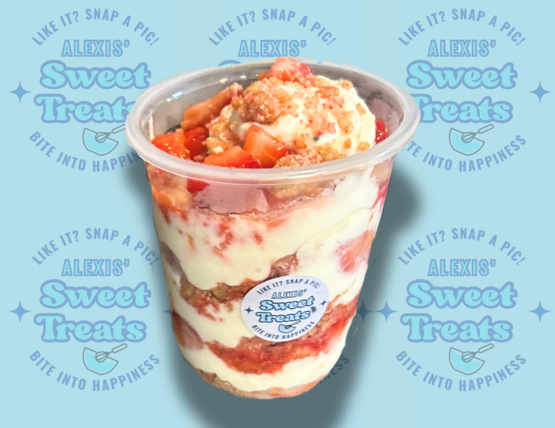 Strawberry Crunch Cheesecake cups
